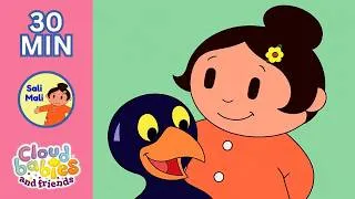 Thumbnail: Friendship Stories with Sali Mali 💛 | 30 Mins | Cloudbabies & Friends Preschool Cartoons