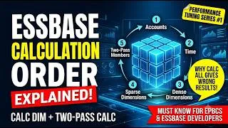 Thumbnail: Essbase Calculation Order Explained | CALC DIM & Two-Pass Calculation Examples