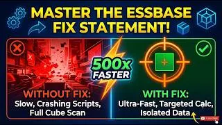 Thumbnail: Stop Crashing Your Cubes! Master the Essbase FIX Statement 🛑