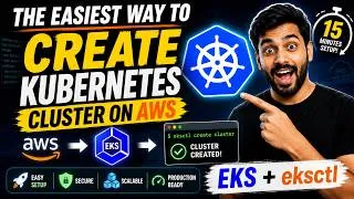 Thumbnail: The Easiest Way to Create a Kubernetes Cluster on AWS