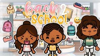 Thumbnail: ✏️*CHAOTIC* Back to school Shopping with the twins!📚🍎•Toca Boca Roleplay• Voiced