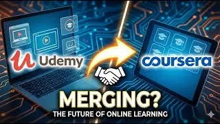 Thumbnail: Coursera & Udemy MERGE: What This $2.5B Deal Means for Online Learning & AI Skills