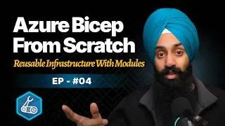 Thumbnail: Bicep Modules: Stop Copy-Pasting Infrastructure Code (Ep 4)