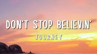 Thumbnail: Journey - Don't Stop Believin' (Lyrics)