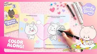 Thumbnail: 🎨 Let’s Color with Cloudy & Stormy! 🐾 | Our pawsome activitybook
