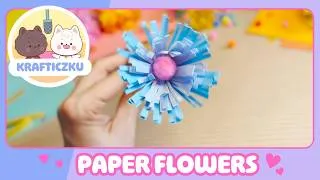 Thumbnail: 🌸 MORE Paper Flowers ✂️ | DIY & Creative Fun with Cloudy & Stormy