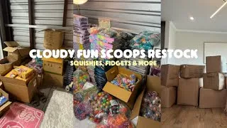 Thumbnail: HUGE CLOUDY FUN SCOOPS RESTOCK | Squishies, fidgets & more | TikTok Viral Product