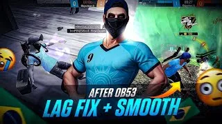 Thumbnail: OB53 😱 LAG FIX + ULTRA SMOOTH 🥶🔥 | ALL PROBLEM SOLVED ✅ | OB53 | FREE FIRE MAX | CLOUDYY 