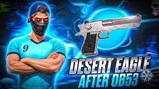 Thumbnail: DESERT EAGLE 🥶 AFTER OB53 😰 | NEW STRATEGY ❓SECRET REVEALED ⚙️📱 | MUST WATCH ✅ CLOUDYY 