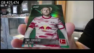 Thumbnail: GB #25,474 - 21-22 Topps Stadium Club Chrome Bundesliga & 2026 FIFA World Cup Soccer Ball Break