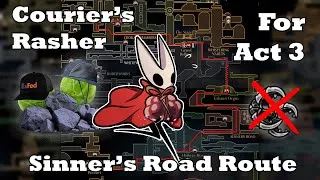 Thumbnail: Hollow Knight: Silksong | Act 3 Courier's Rasher Route (No Silkspeed Anklet)