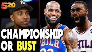Thumbnail: Jeff Teague says LeBron James & 76ers are CHAMPIONSHIP or BUST | Club 520