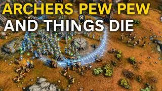 Thumbnail: Kurultai Archers Attempt To Hold The High Ground Against 2TC HOL | Age of Empires IV