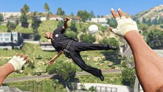 Thumbnail: Grand Theft Auto V: Hardest Knockouts #44 (Hardest Snowball Knockouts, INSANE K.Os, Snowball Hits 🤣)