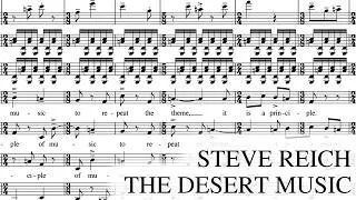 Thumbnail: Steve Reich - The Desert Music (1984/2001), chamber version