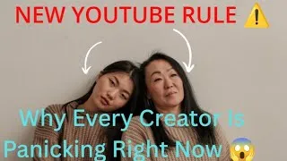 Thumbnail: Why every creator is panking right now New youtbue rules