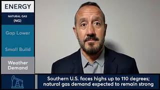 Thumbnail: Natural Gas futures fall following larger-than-expected inventory build. 8/13/26