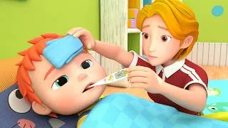 Thumbnail: Baby Has Fever | Sick Song | Kids Songs & Nursery Rhymes