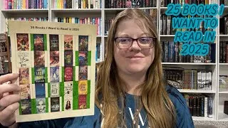 Thumbnail: 25 Books I Want to Read in 2025