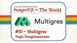 Thumbnail: Multigres: Bringing Horizontal Scaling and Enterprise Operations to PostgreSQL (Sugu Sougoumarane)