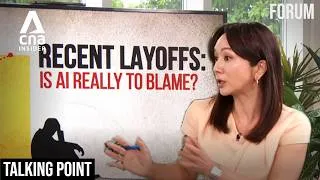 Thumbnail: Is AI Really To Blame For Recent Layoffs? | Talking Point Forum