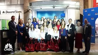 Thumbnail: CNBC and Junior Achievement Host Shark Tank-Inspired Competition in Salt Lake City
