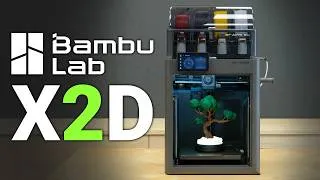 Thumbnail: Bambu Lab X2D Review: Affordable Dual-Nozzle Printing, with a Catch
