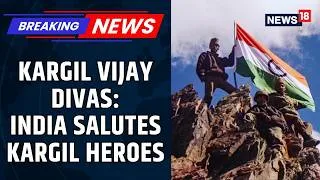 Thumbnail: Kargil Vijay Divas: Rajnath Singh Honors Heroes at Dras War Memorial | Kargil War | News18