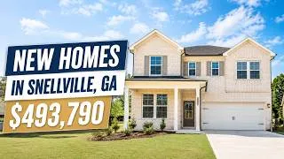 Thumbnail: NEW Snellville Home Under $500K?! 🏡 Travis Floor Plan Tour