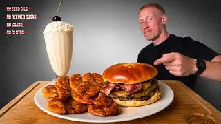Thumbnail: I Made A Healthy Homemade Burger, Fries & Milkshake