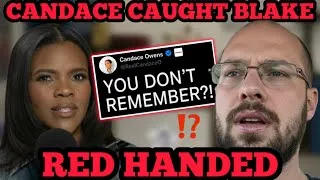 Thumbnail: Candace Owens CORNERS Turning Point Insider Blake Neff… He FINALLY Cracks