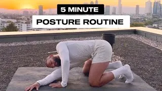 Thumbnail: 5 Min. Posture Routine | Thoracic Spine Mobility Flow