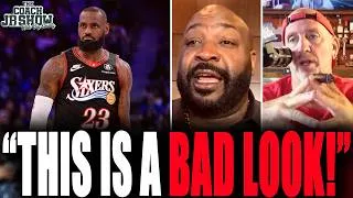 Thumbnail: Coach JB & Shaun King React To LeBron James Signing With The PHILADELPHIA 76ERS!