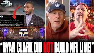 Thumbnail: Coach JB & Sean Salisbury CLAP BACK At Emmanuel Acho Claiming Ryan Clark BUILT ESPN NFL LIVE!