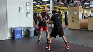 Thumbnail: Fighter Mitt Work Session 