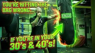 Thumbnail: If You're 30 - 40 Years Old | YOU'RE Hitting The Heavy Bag WRONG