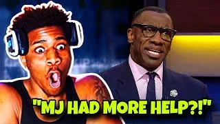 Thumbnail: Shannon Sharpe Says Michael Jordan Had MORE Help Than LeBron 