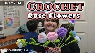 Thumbnail: UNBOXING: CROCHET Rose Flowers @CoastalCraftFilAm 