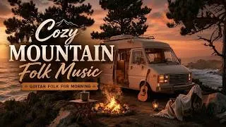Thumbnail: Cozy Mountain Folk Music - Guitar Folk For Morning ~ Acoustic Melodies For New Beginnings