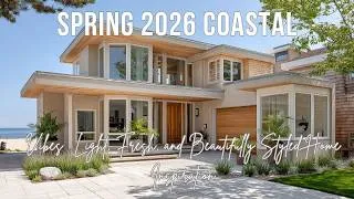 Thumbnail: Spring Coastal Vibes  Light, Fresh, and Beautifully Styled Home Inspiration