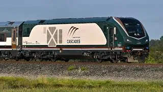 Thumbnail: FIRST RUN of NEW AIRO Train: Amtrak Cascades - Seattle to Vancouver