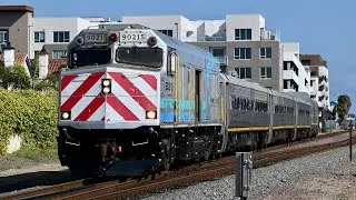 Thumbnail: Amtrak Pacific Surfliner  3 car Comet Trains