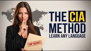 Thumbnail: The Secret CIA Method to Learn Any Language in 11 Days