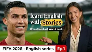Thumbnail: Improve your English Listening skill with Cristiano Ronaldo's story