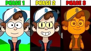 Thumbnail: All True Phases in New Incredibox Sprunki OC of Dipper From Gravity Falls: From Phase 1 to Phase 3