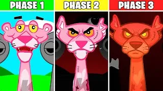 Thumbnail: All True Phases in New Incredibox Sprunki OC of Pink Panther - From Phase 1 to Phase 3