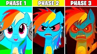 Thumbnail: Incredibox Sprunki OC Phases 1-3: Masha and the Bear, Pink Panther, Rainbow Dash, Ladybug, Oggy