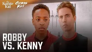 Thumbnail: Robby vs. Kenny | Cobra Kai (Tanner Buchanan, Dallas Dupree Young)