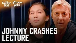 Thumbnail: Johnny Crashes Lecture | Cobra Kai (William Zabka)