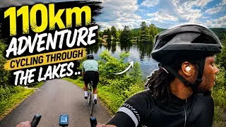 Thumbnail: 110 KM Adventure Cycling Through the Lakes and Beauty of the Laurentides! (EPISODE 6)